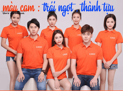 dong phuc mau cam