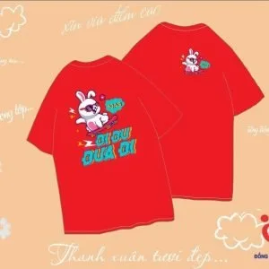 ao lop mau do gia minh