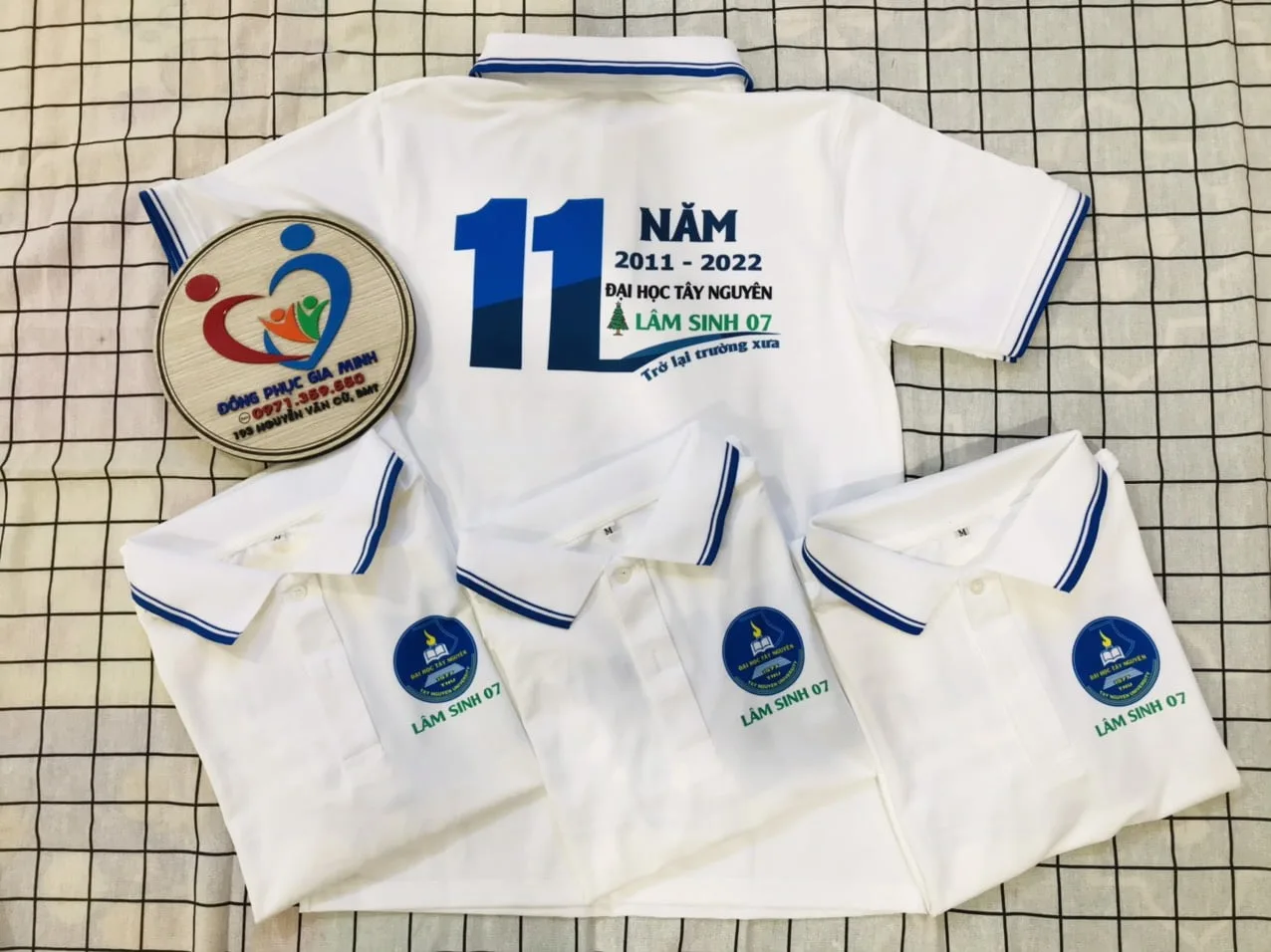 Áo Polo Phối 2 Sọc (bo cổ và bo tay) - Ảnh 5