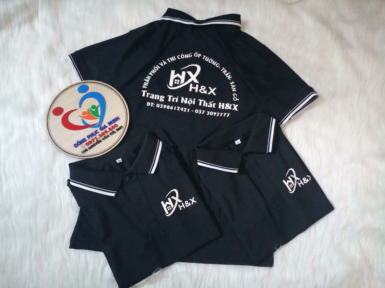 Áo Polo Phối 2 Sọc (bo cổ và bo tay)