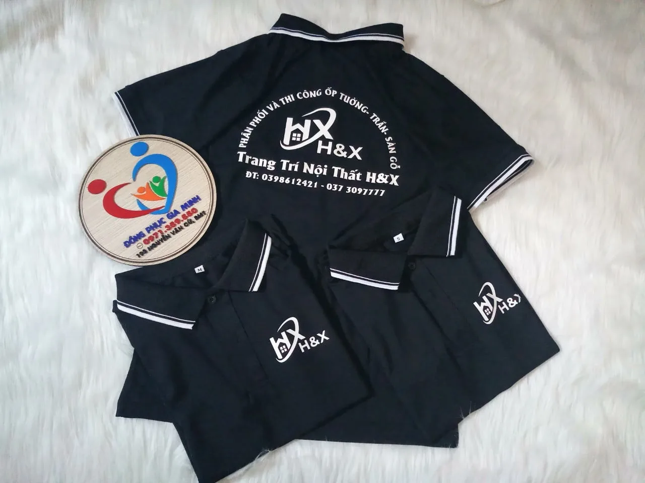 Áo Polo Phối 2 Sọc (bo cổ và bo tay)