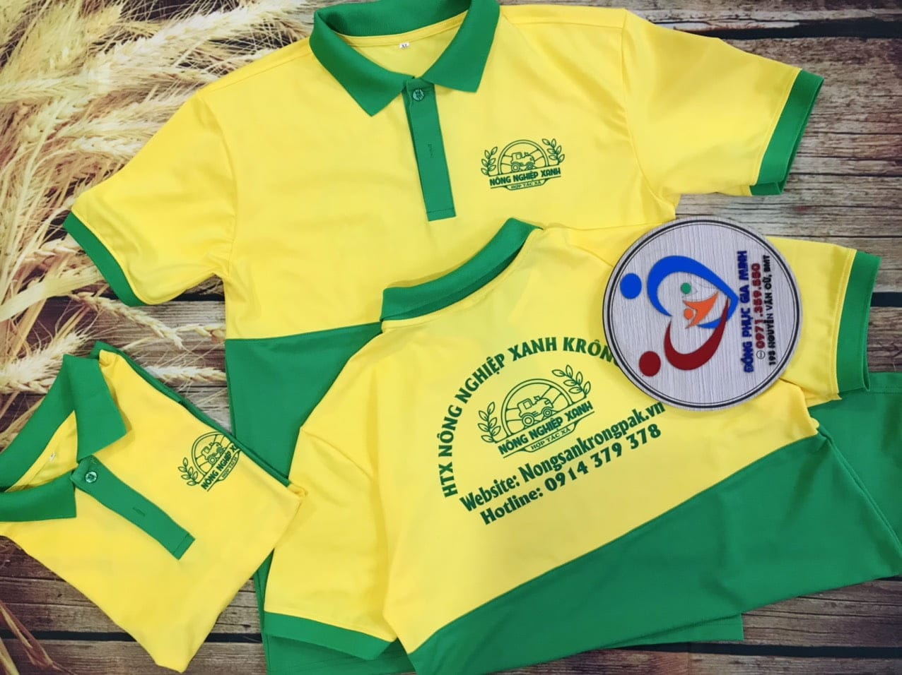 Áo Polo Phối Thân Theo Yêu Cầu - Ảnh 4