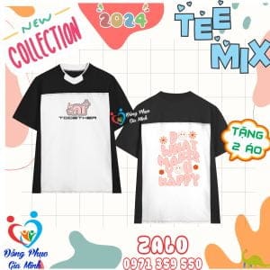áo lớp tee mix - dongphucgiaminh