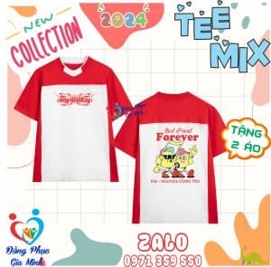 áo lớp tee mix - dongphucgiaminh