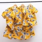 đồ bộ đi biển vải kate thái