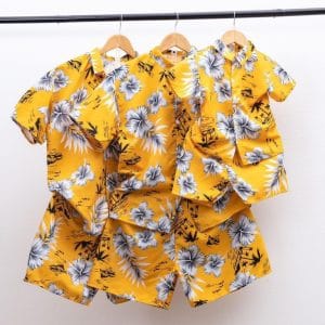 đồ bộ đi biển vải kate thái