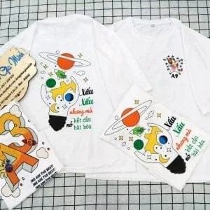 Áo Lớp cổ tròn Trơn loại thường