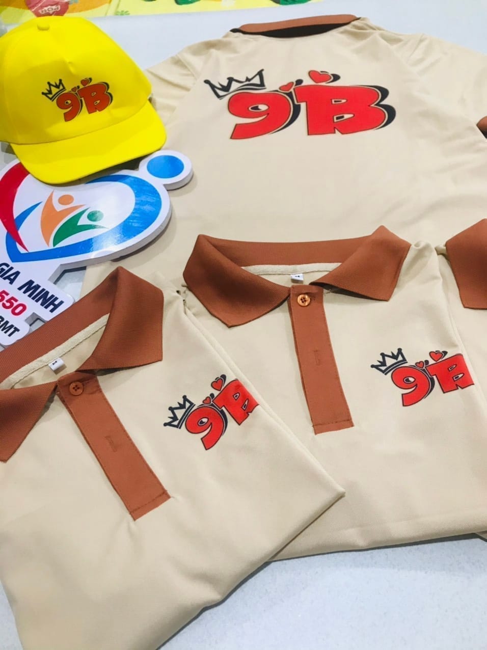 Áo polo phối thân : Ca cao phối hột gà - Ảnh 3