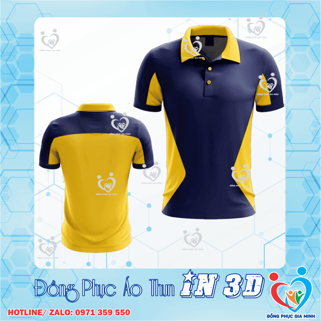 mẫu áo thun polo 3d bmt