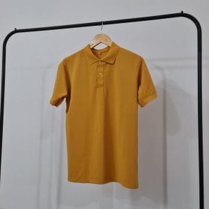 Áo Thun Poly Thái Màu Vàng Bò - Phong Cách, Độc Đáo