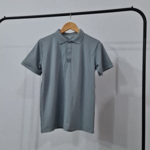 Áo Thun Poly Thái Màu Xám - Hiện Đại, Lịch Lãm