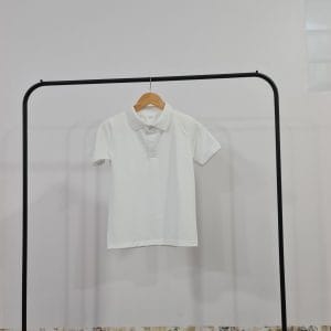 Áo Thun Poly Thái Màu Trắng - Tinh Khôi, Thanh Lịch