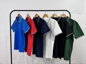 Polo cá sấu cotton