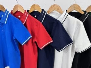 Polo cá sấu cotton