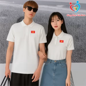 Áo Thun Cổ Trụ (Polo) Kỷ Niệm 80 Năm Cách Mạng Tháng Tám Và Quốc Khánh 2/9/2025