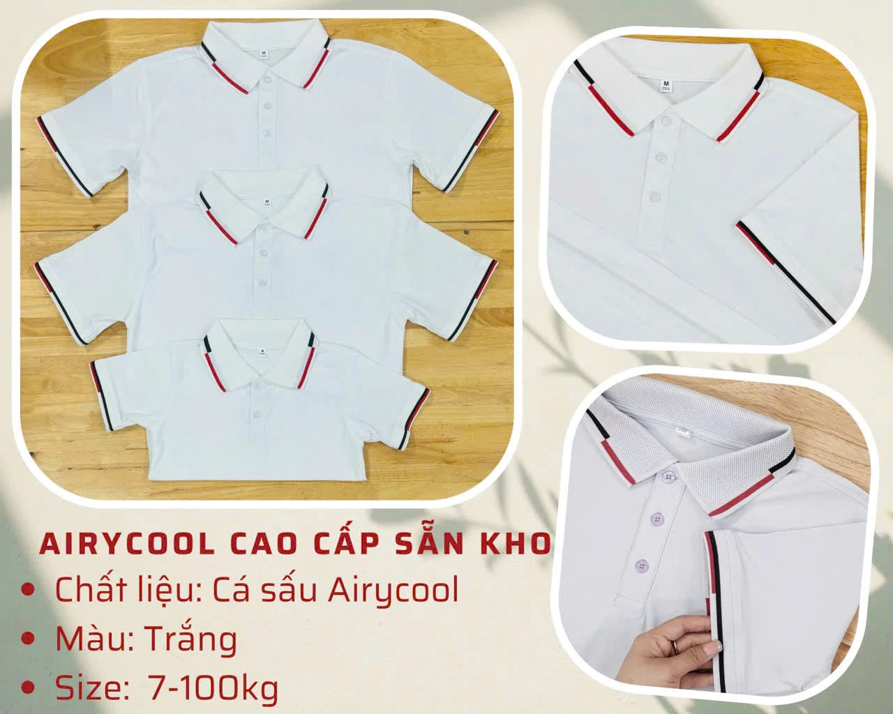 Polo Airycool Trắng – Đỉnh Cao Tinh Khiết & Uy Tín Chuyên Nghiệp - Ảnh 5