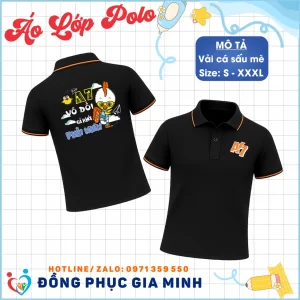Áo Lớp Polo Cổ Trụ Vải Thun Mè Cá Sấu 2026