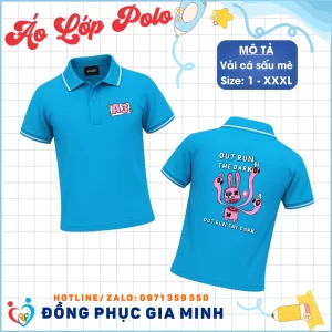 Áo Lớp Polo Cổ Trụ Vải Thun Mè Cá Sấu 2026
