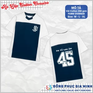 Áo Lớp Cotton Oversize