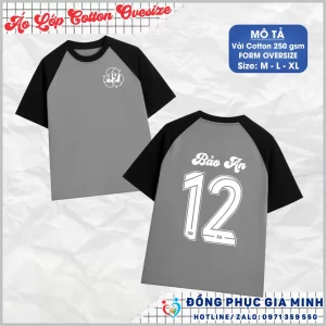 Áo Lớp Cotton Oversize