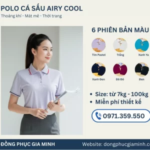 Bảng màu polo airycool