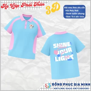 Áo Lớp In 3D Theo Yêu Cầu