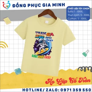 Áo lớp cổ tròn 2026