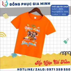 Áo lớp cổ tròn 2026