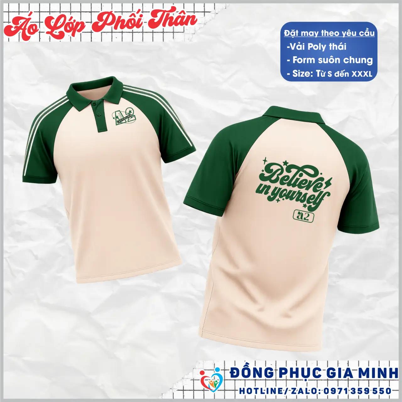 Áo Lớp Phối Thân