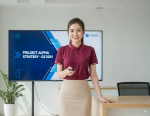 Polo Airycool Đỏ Đô