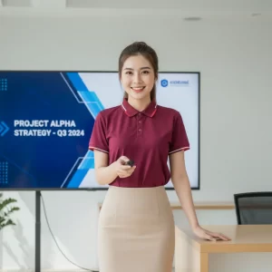 Polo Airycool Đỏ Đô