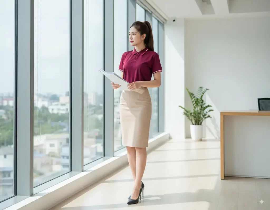 Polo Airycool Đỏ Đô