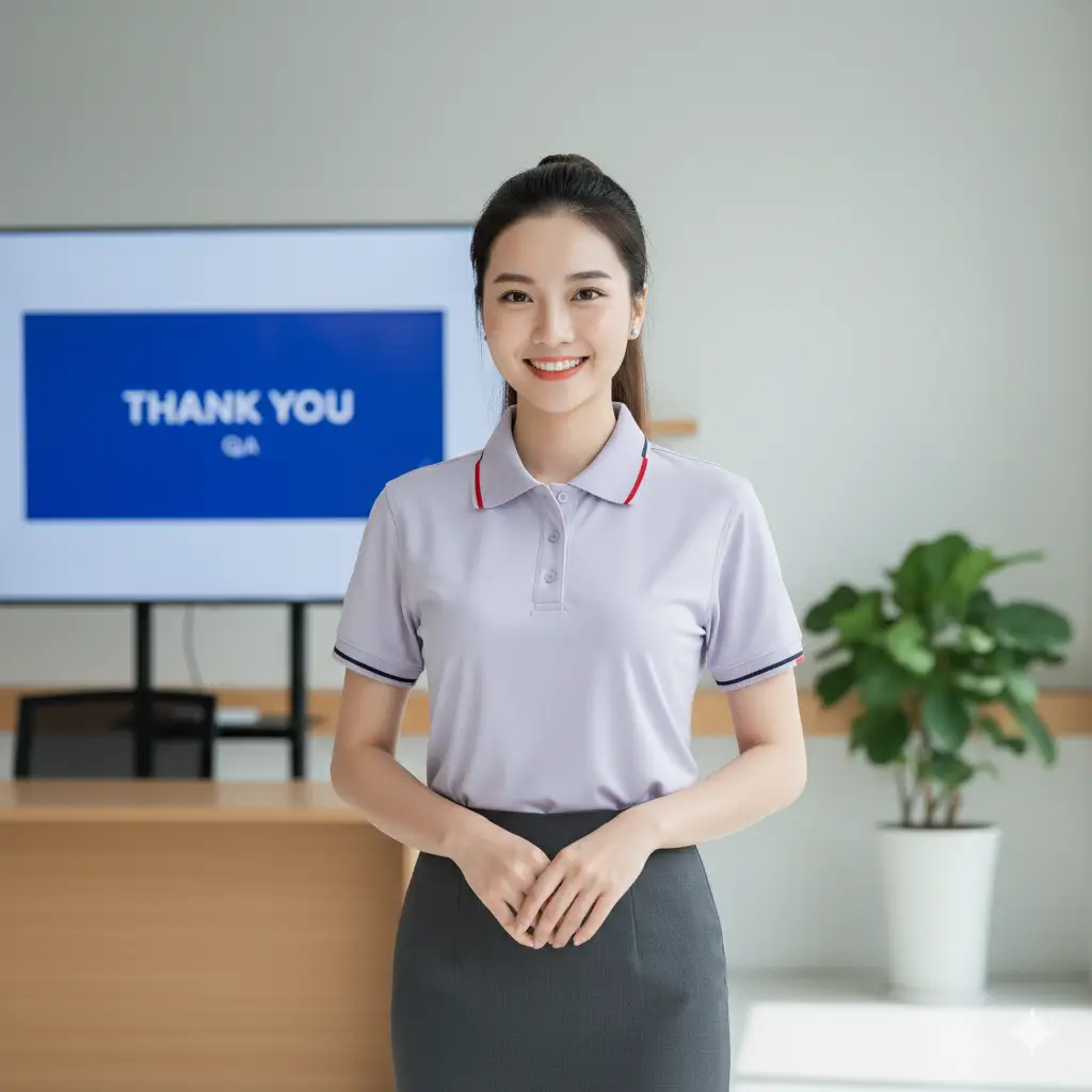 Áo Polo Airycool Tím Pastel – Siêu Mát, Siêu Nhẹ Cho Làn Da - Ảnh 3