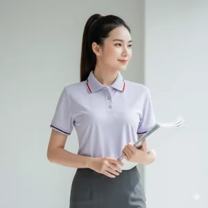 Áo Polo Airycool Tím Pastel