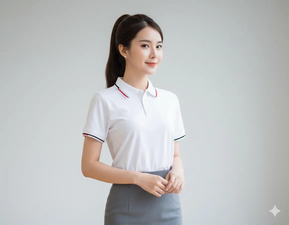 Polo Airycool Trắng