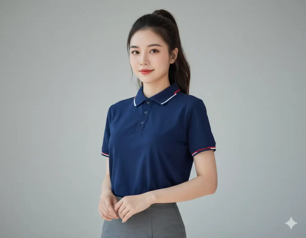 Polo Airycool Xanh Đen