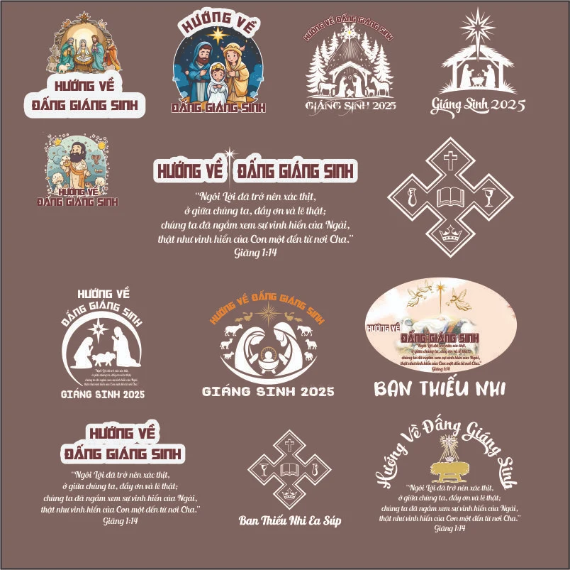 LOGO GIÁNG SINH 2025 - ĐỒNG PHỤC GIA MINH