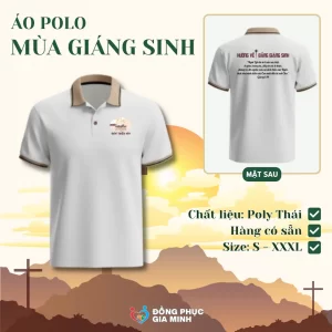 Áo Polo Poly Thái Hướng Về Đấng Giáng Sinh 2025