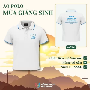 Áo Polo Cá Sấu Mè Hướng Về Đấng Giáng Sinh 2025