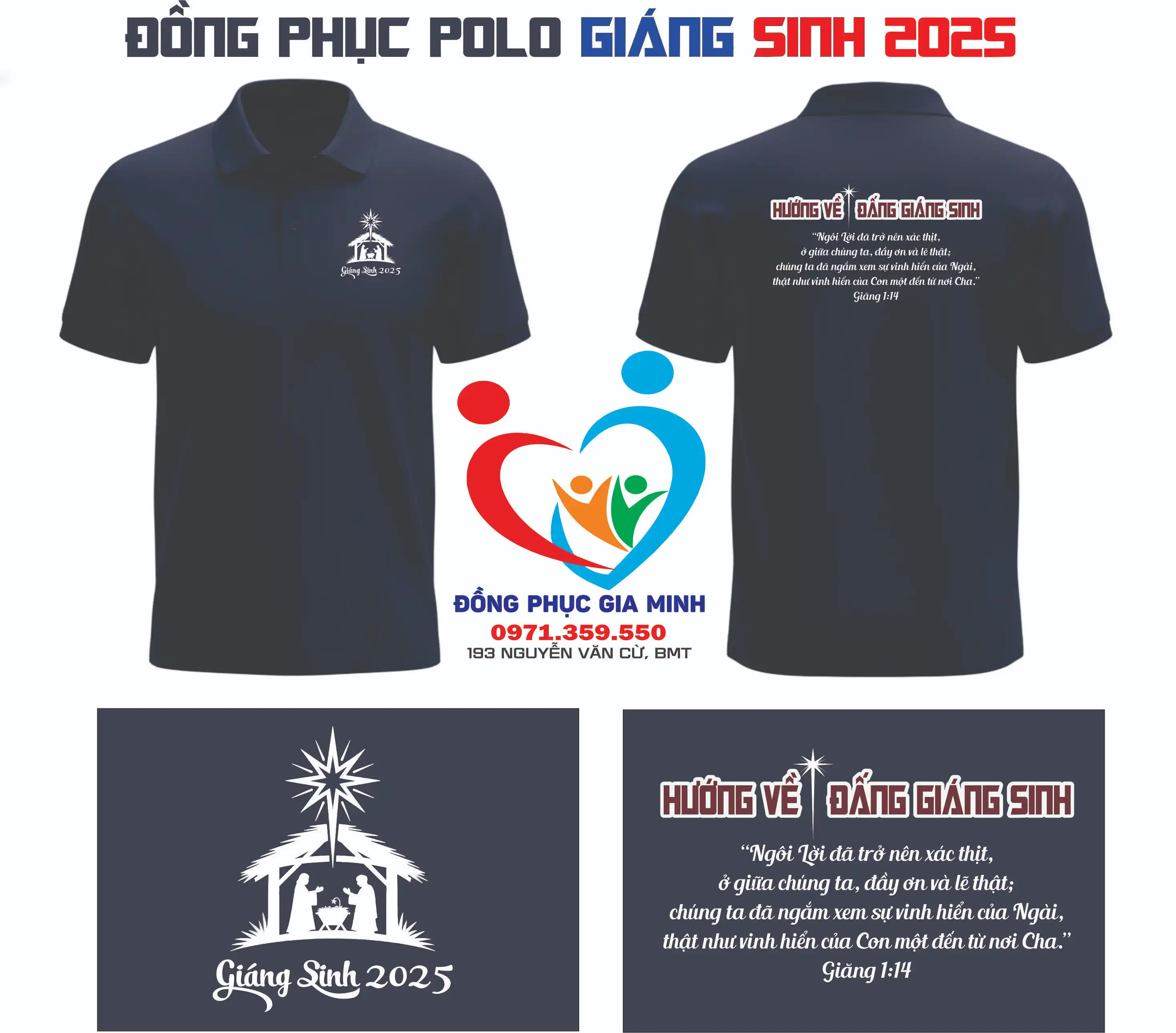 áo tin lành giáng sinh 2025