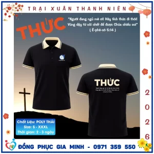 Áo Trại Xuân Tin Lành 2026 Chủ Đề THỨC – Dành Cho Thanh Niên