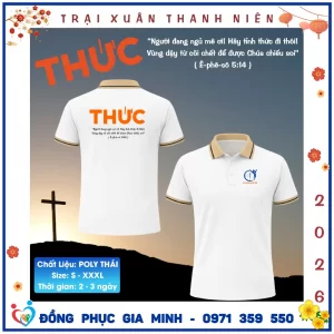 Áo Trại Xuân Tin Lành 2026 Chủ Đề THỨC – Dành Cho Thanh Niên