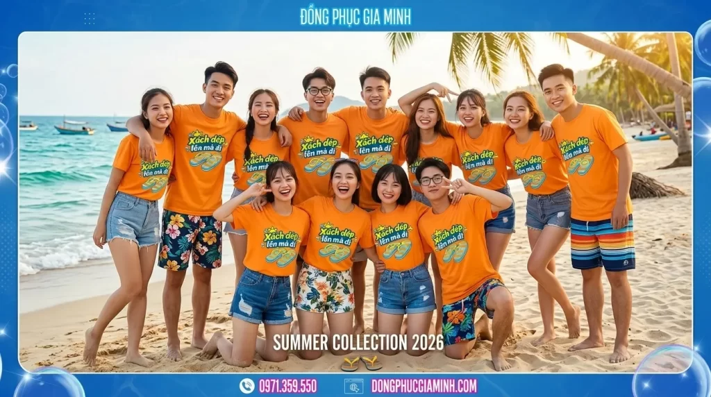 bộ sưu tập áo nhóm - teambuilding 2026