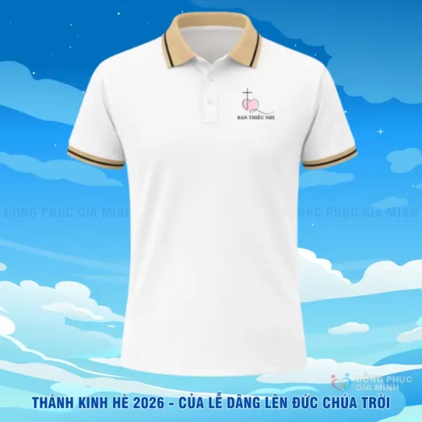 Áo Thánh Kinh Hè 2026 cho Ban Thiếu Nhi – Chủ đề “Của Lễ Dâng Lên Đức Chúa Trời”