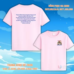 Áo Thánh Kinh Hè 2026 cho Ban Thiếu Nhi – Chủ đề “Của Lễ Dâng Lên Đức Chúa Trời”